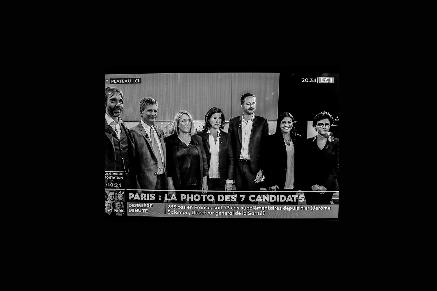 Le débat des candidats à Paris