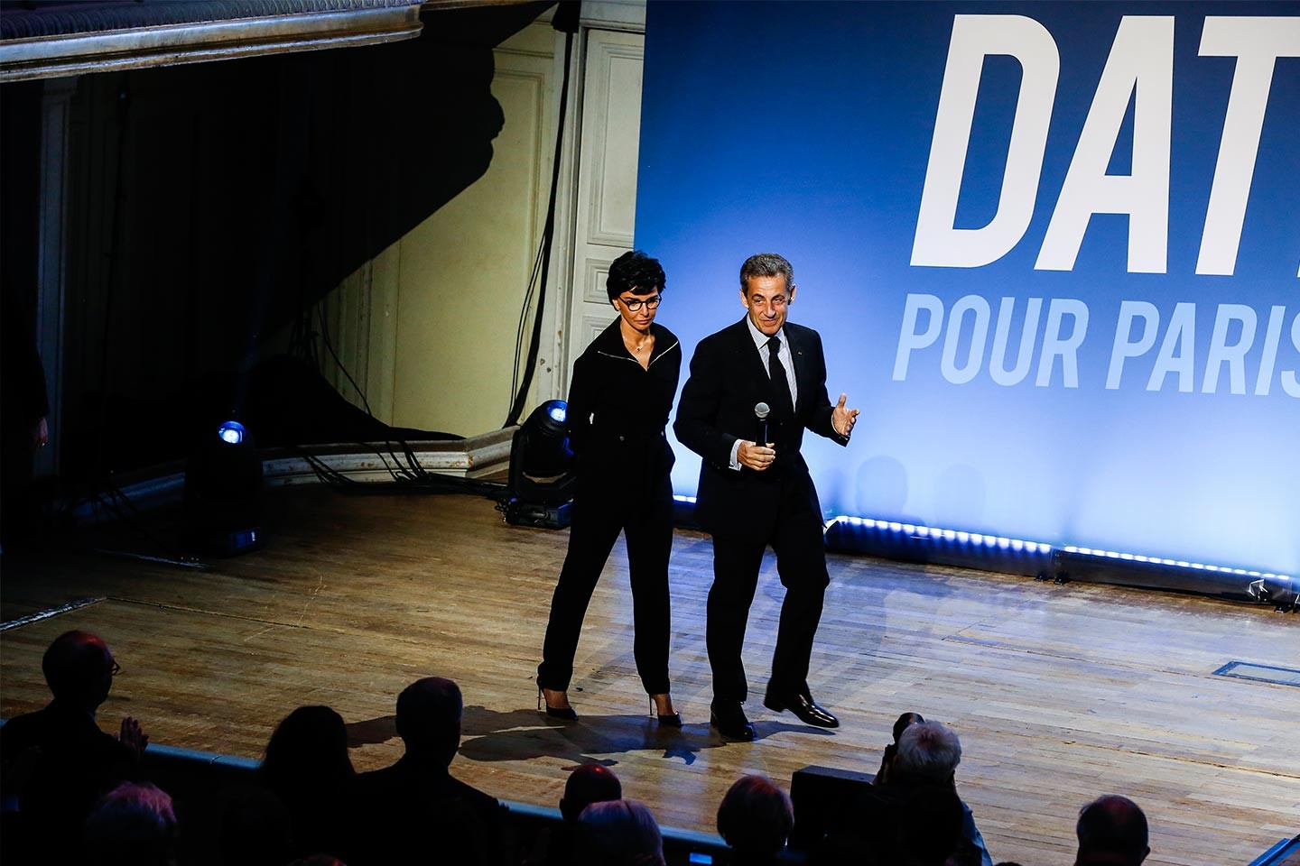 Rachida Dati et Nicolas Sarkozy