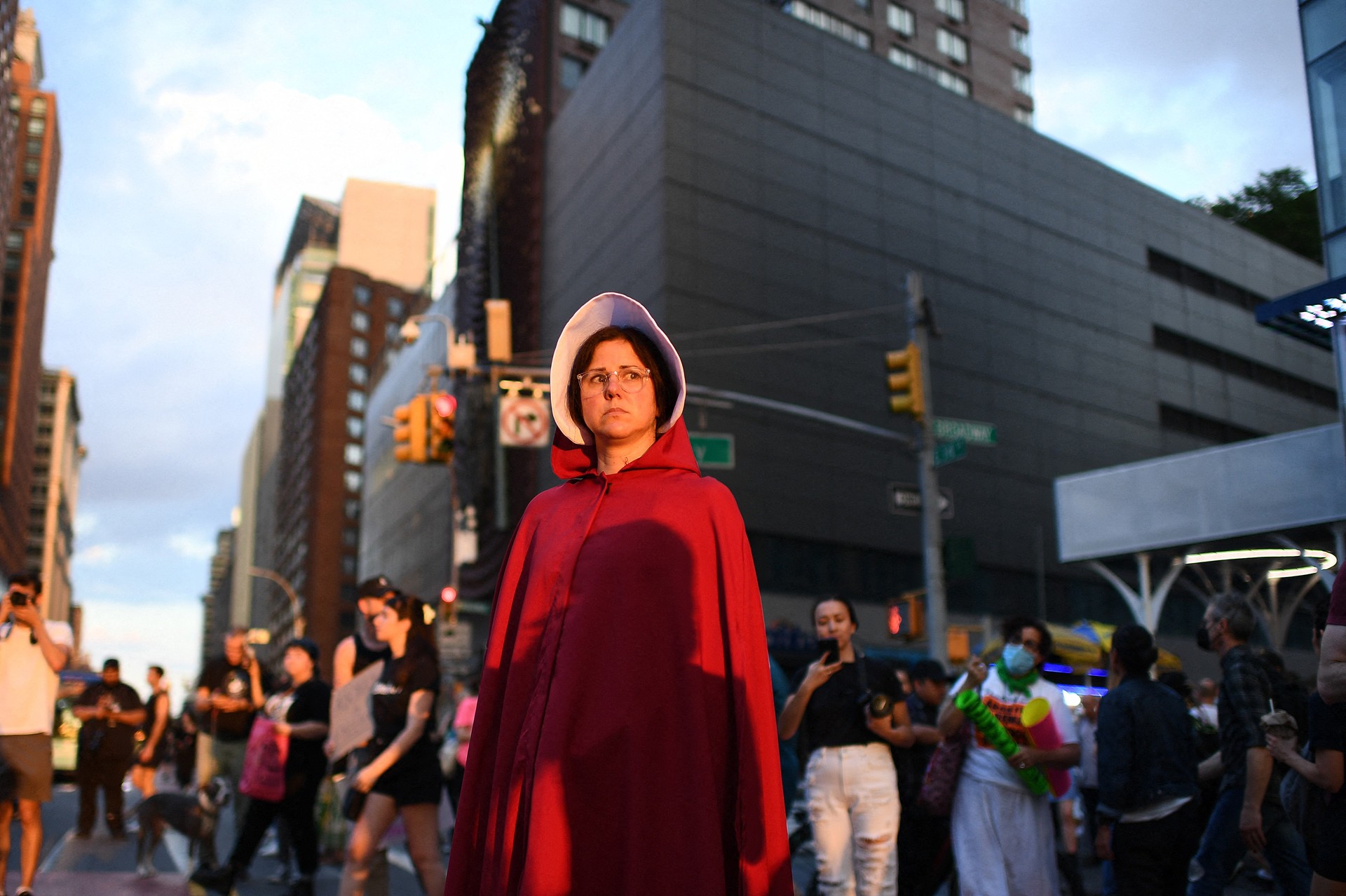 Manifestante à New-york