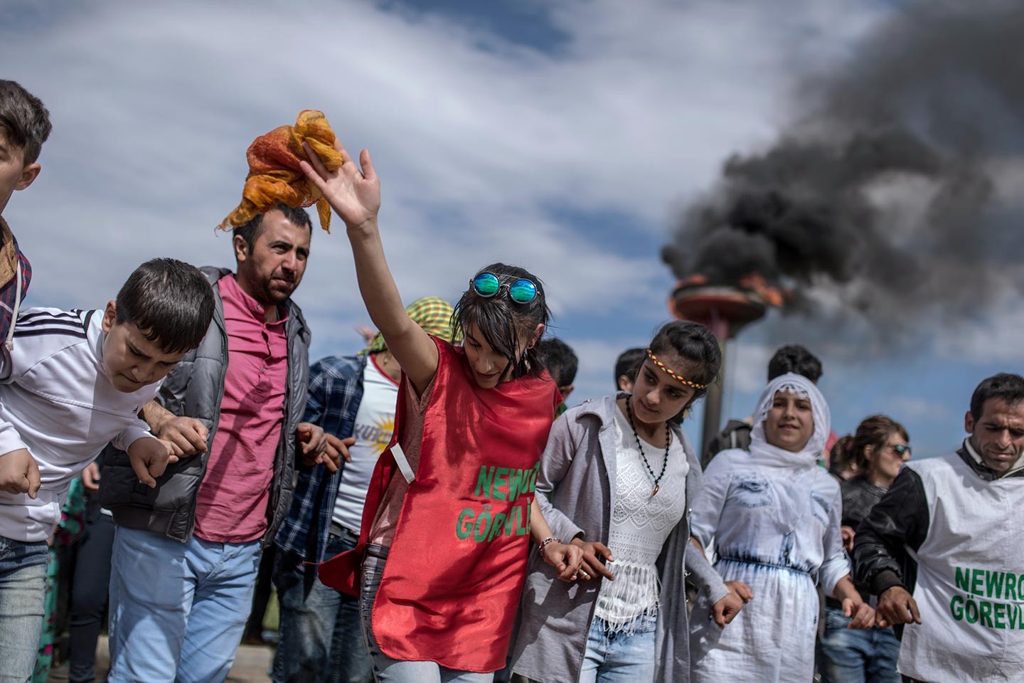 La fête inquiète des Kurdes