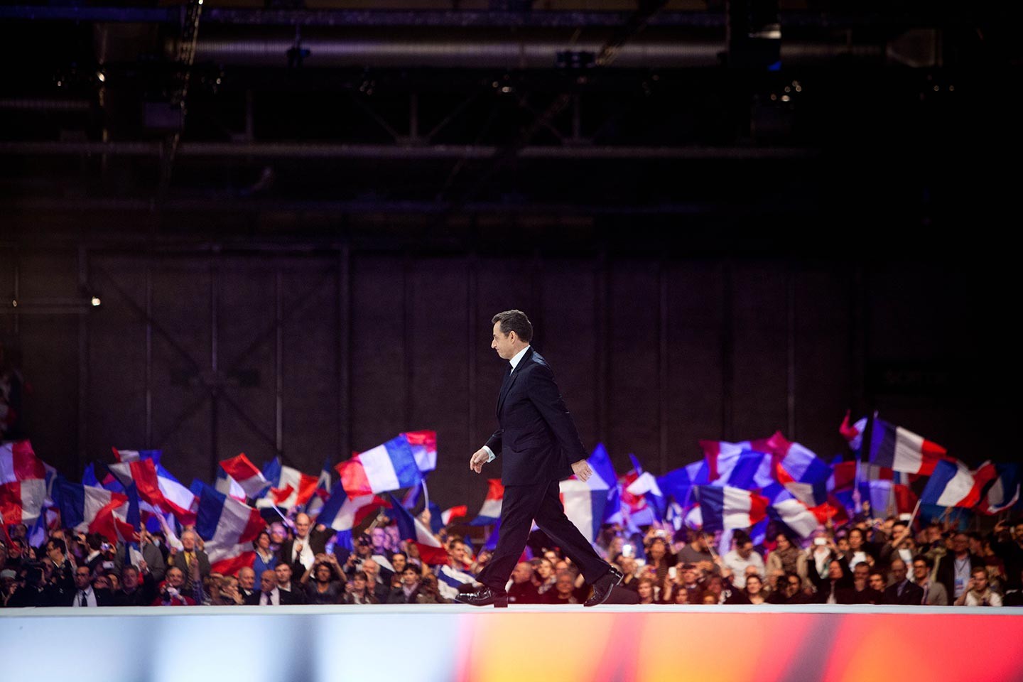 Meeting de Sarkozy à Villepinte