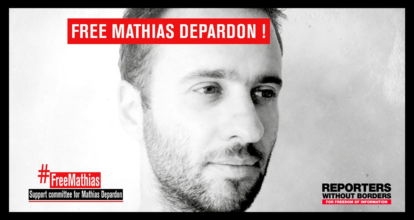 Après un mois de détention en Turquie, Mathias Depardon libéré