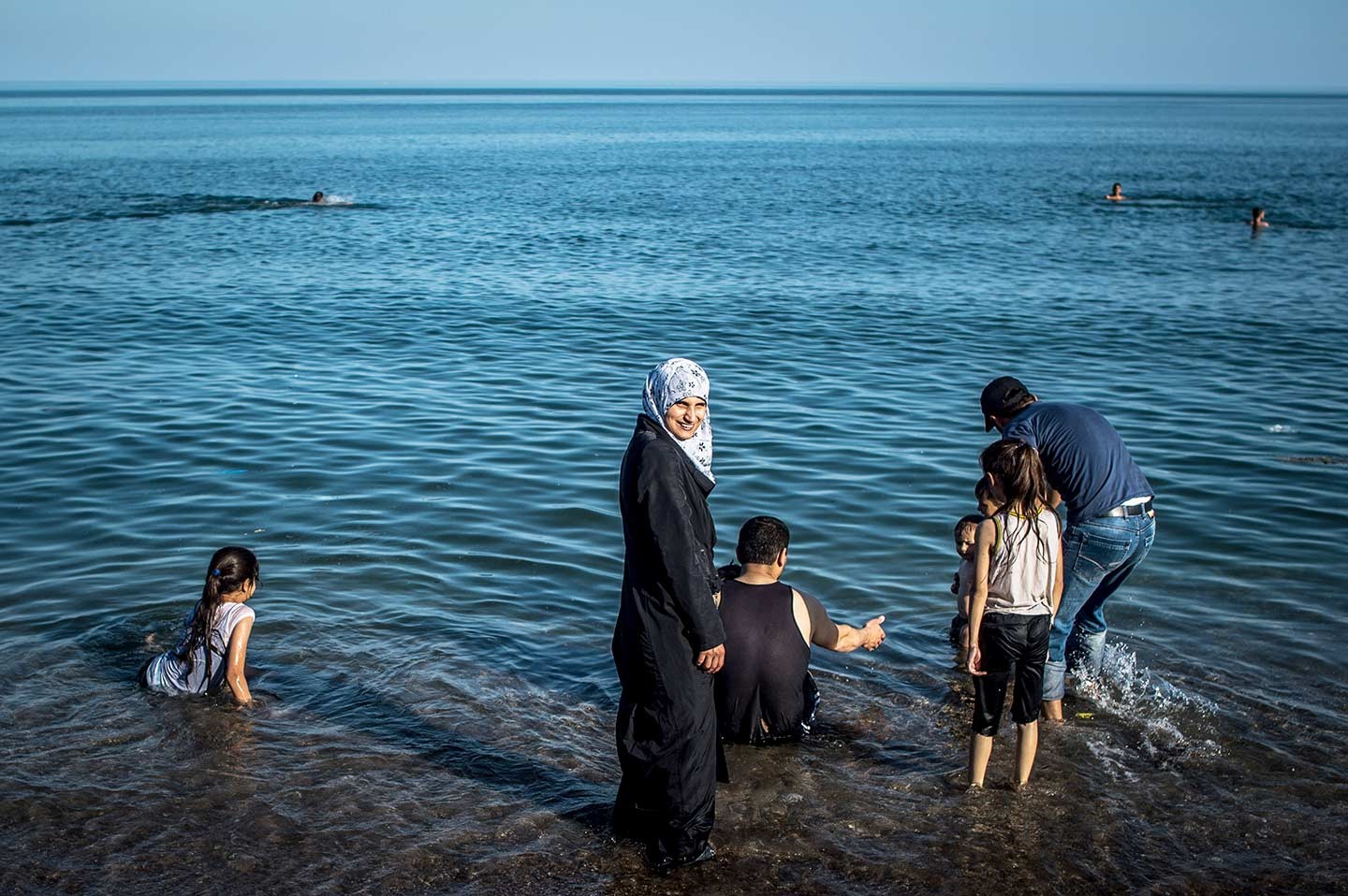 Une famille de réfugiés syriens (…)