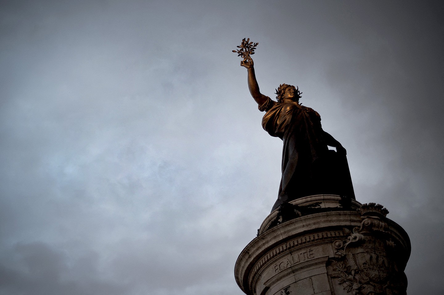 La statue de la place de la République (…)