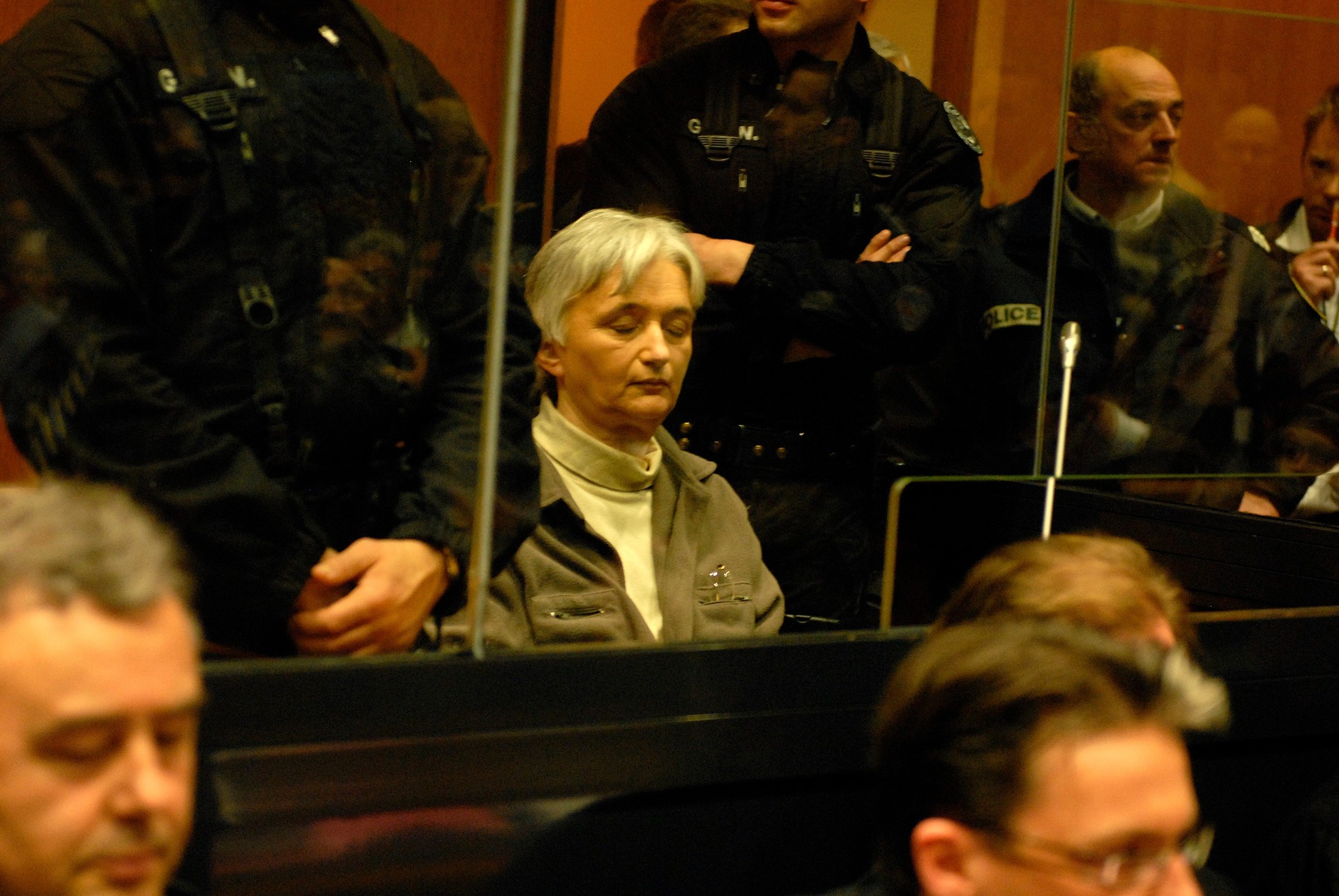 Monique Olivier lors de son premier procès