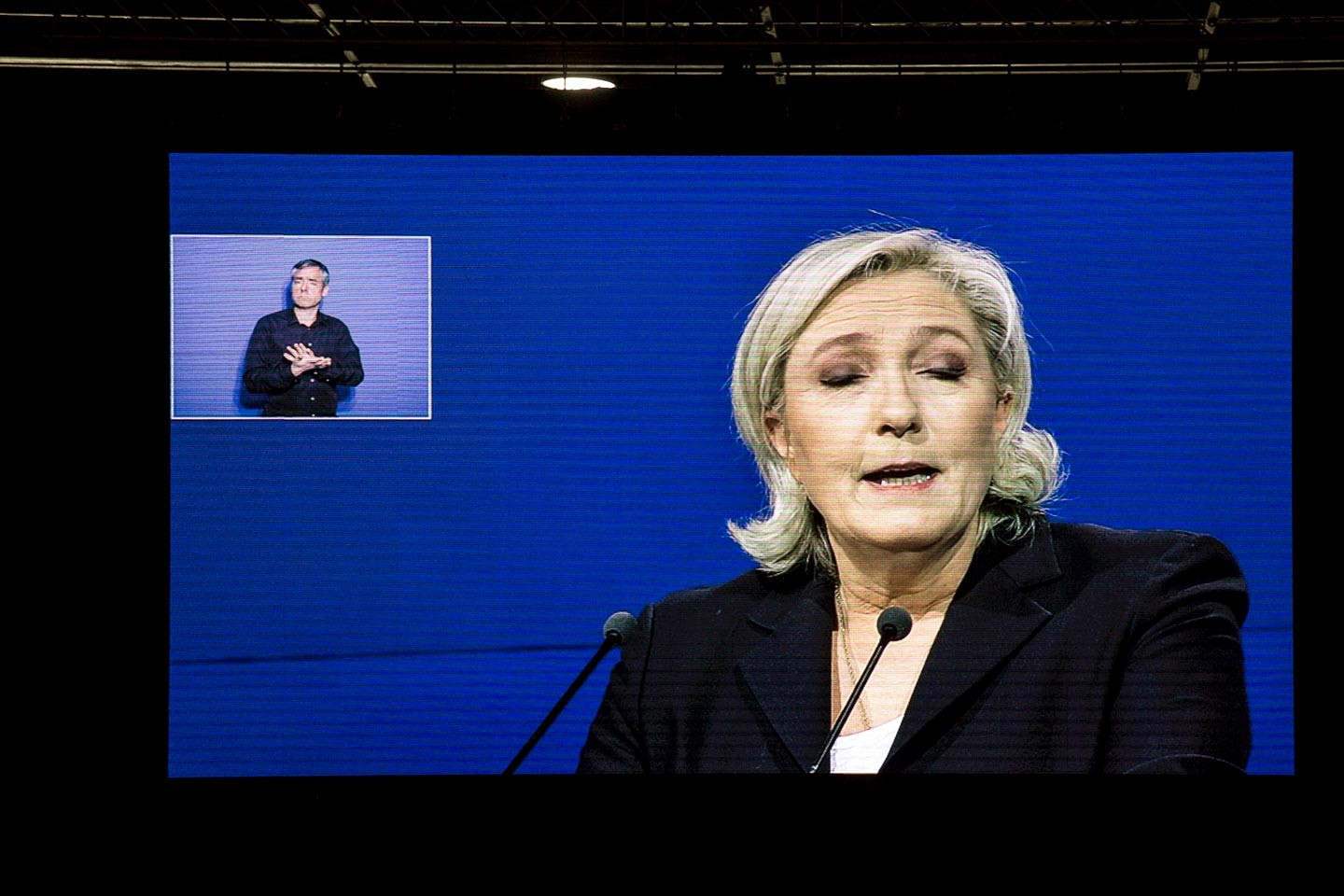 Discours de Marine Le Pen