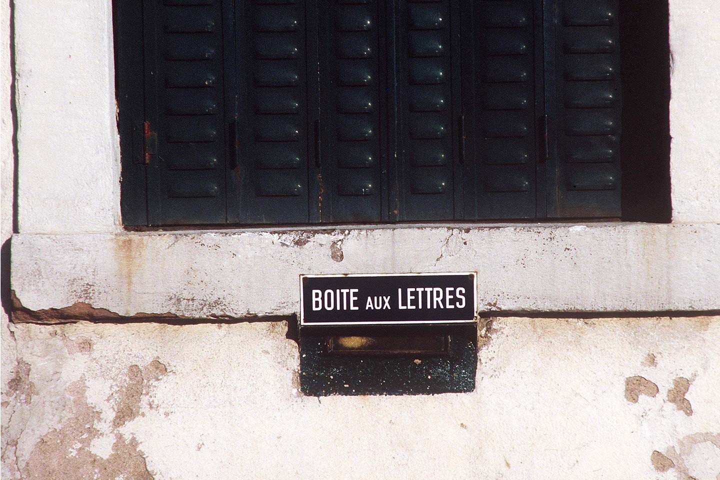 Boîte aux lettres