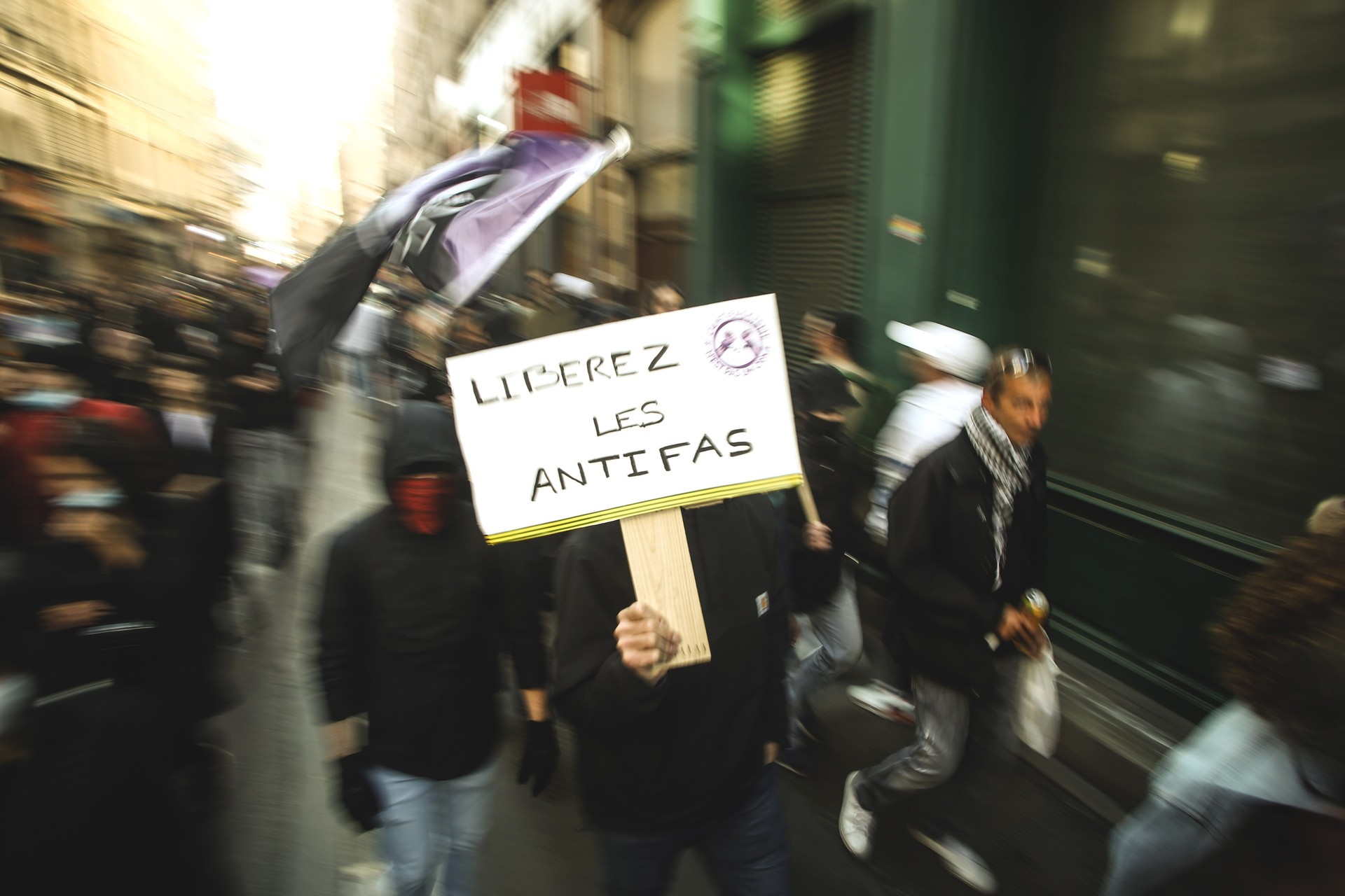 Manifestation antifa