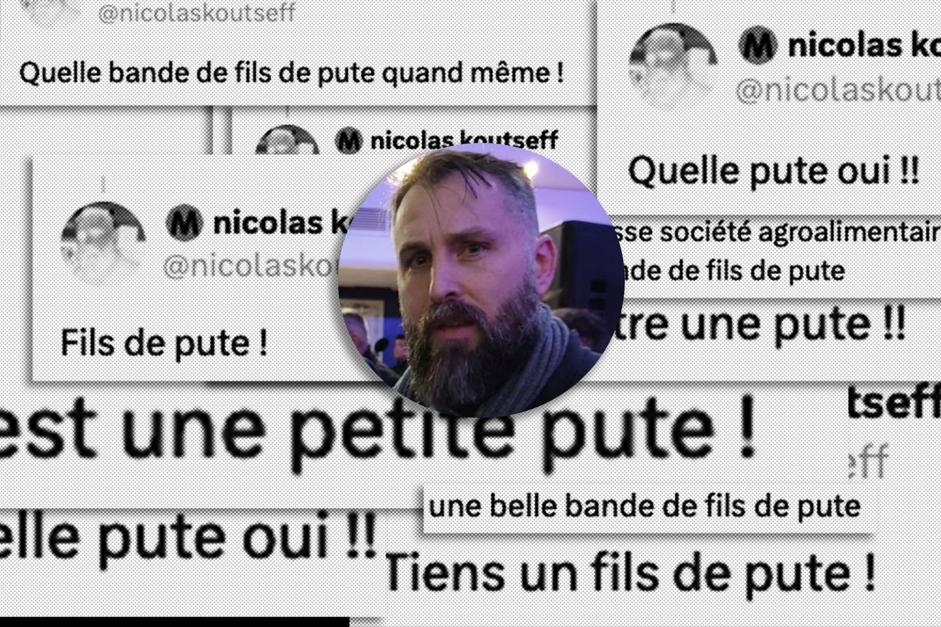 Captures d’écran du compte X de Nicolas Koutseff