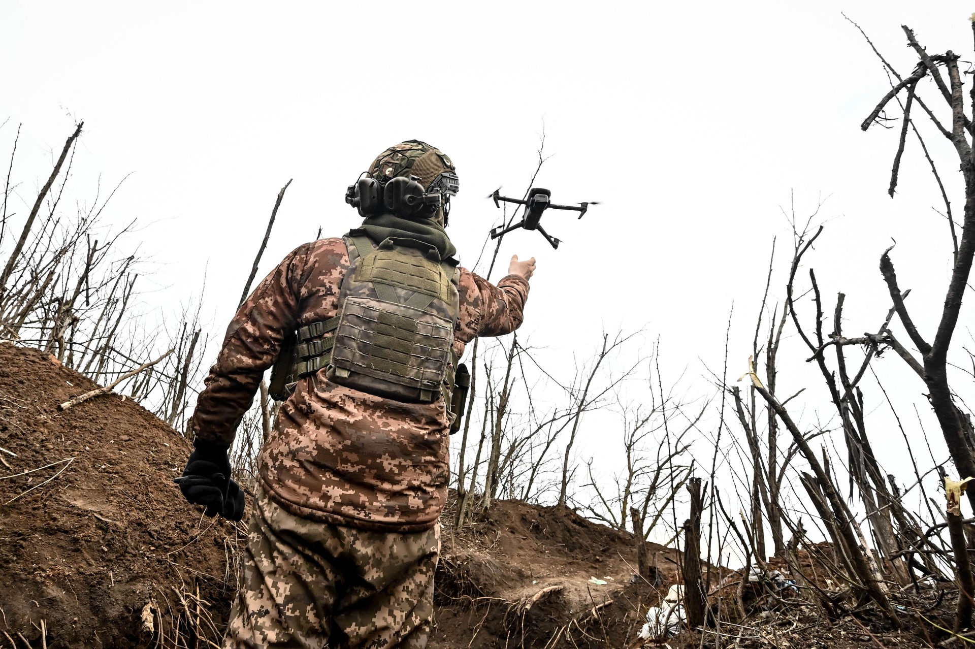 Drone de guerre en Ukraine