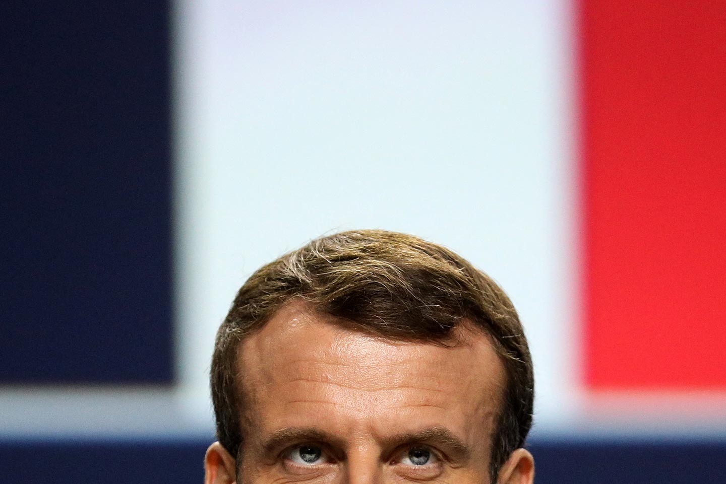 Macron compte ses points de retrait