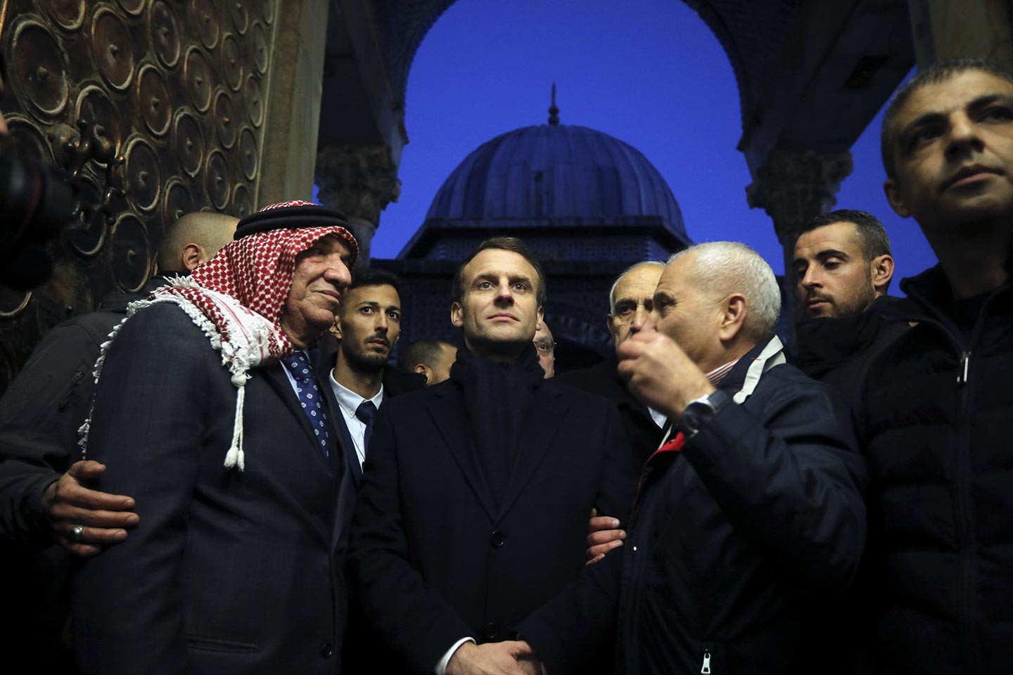 Macron à Jérusalem