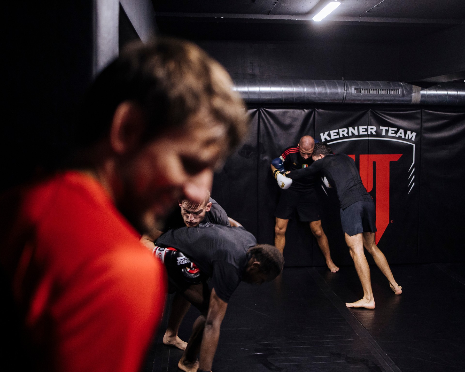 Entraînement de la Kerner Team