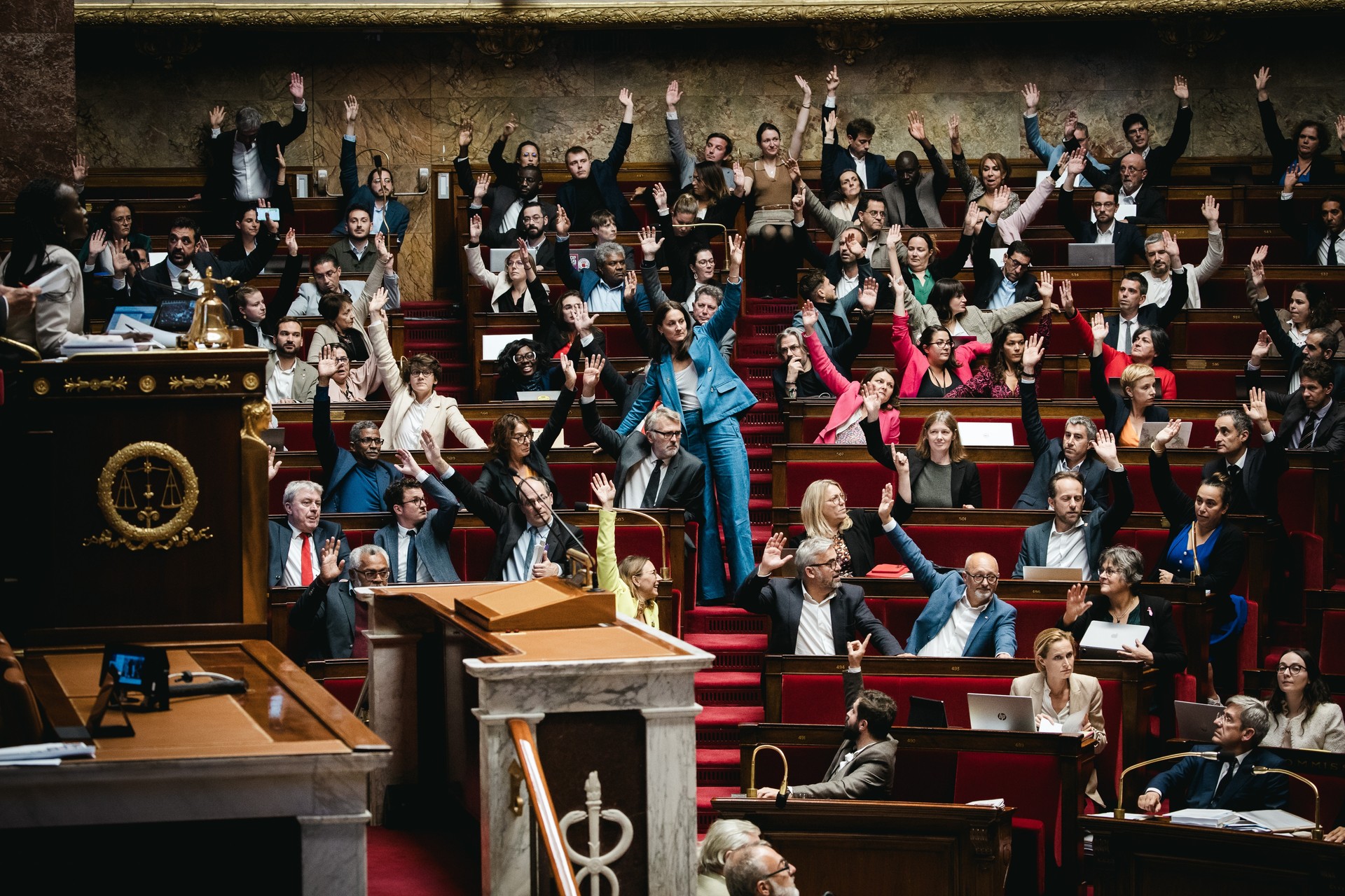 Débat dans l'hémicycle