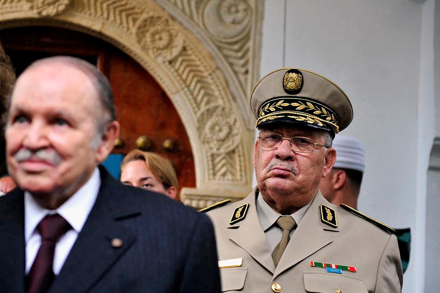 Abdelaziz Bouteflika et Gaïd Salah