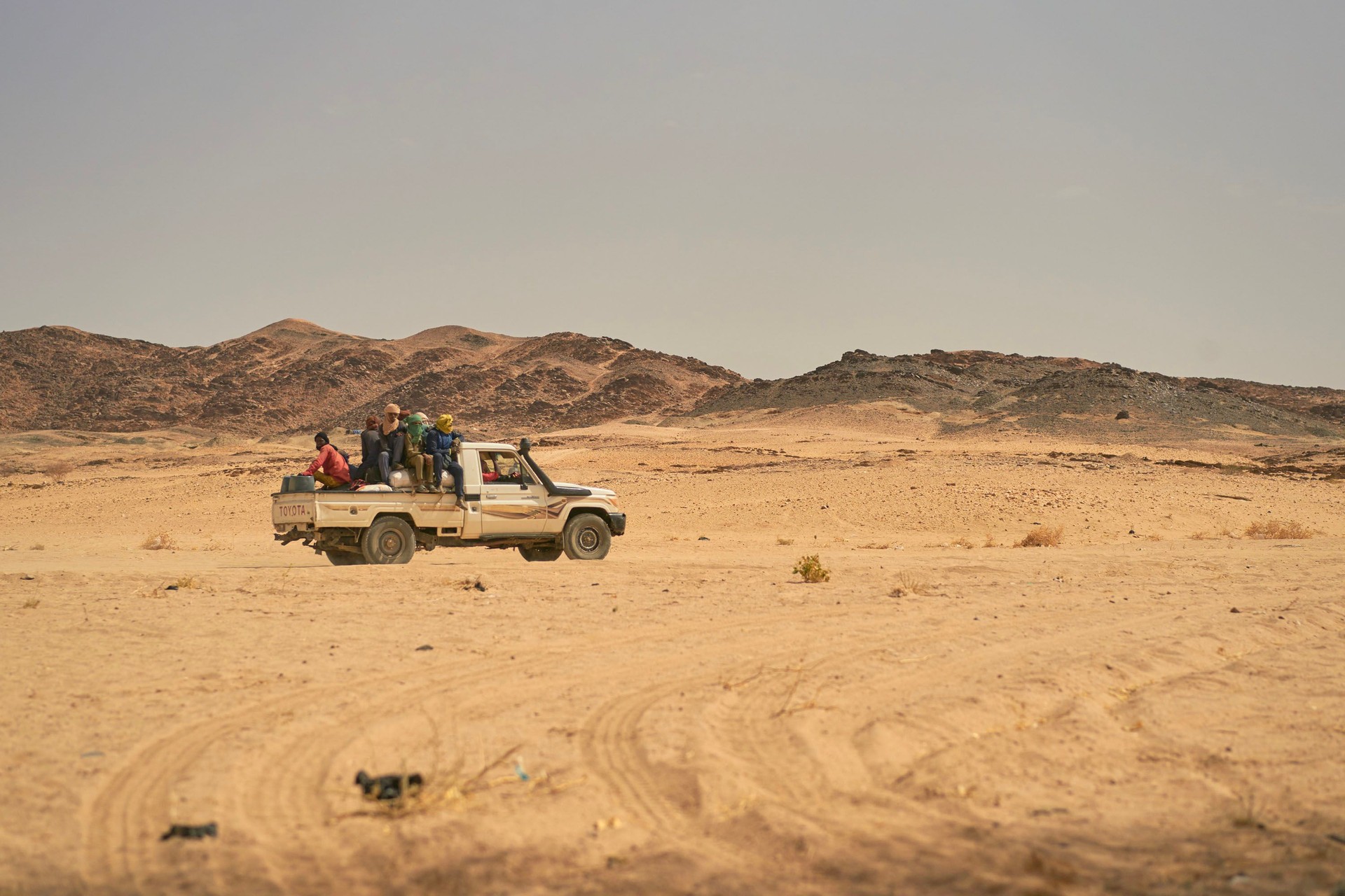 Insécurité dans le désert du Sahara