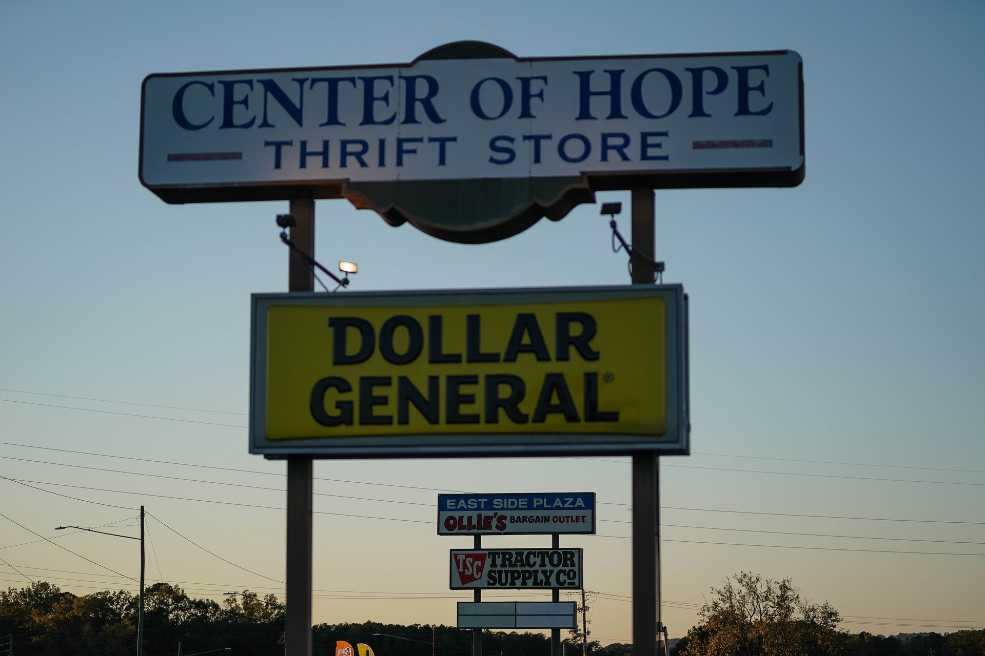 « Trailer park » de Glencoe, en Alabama