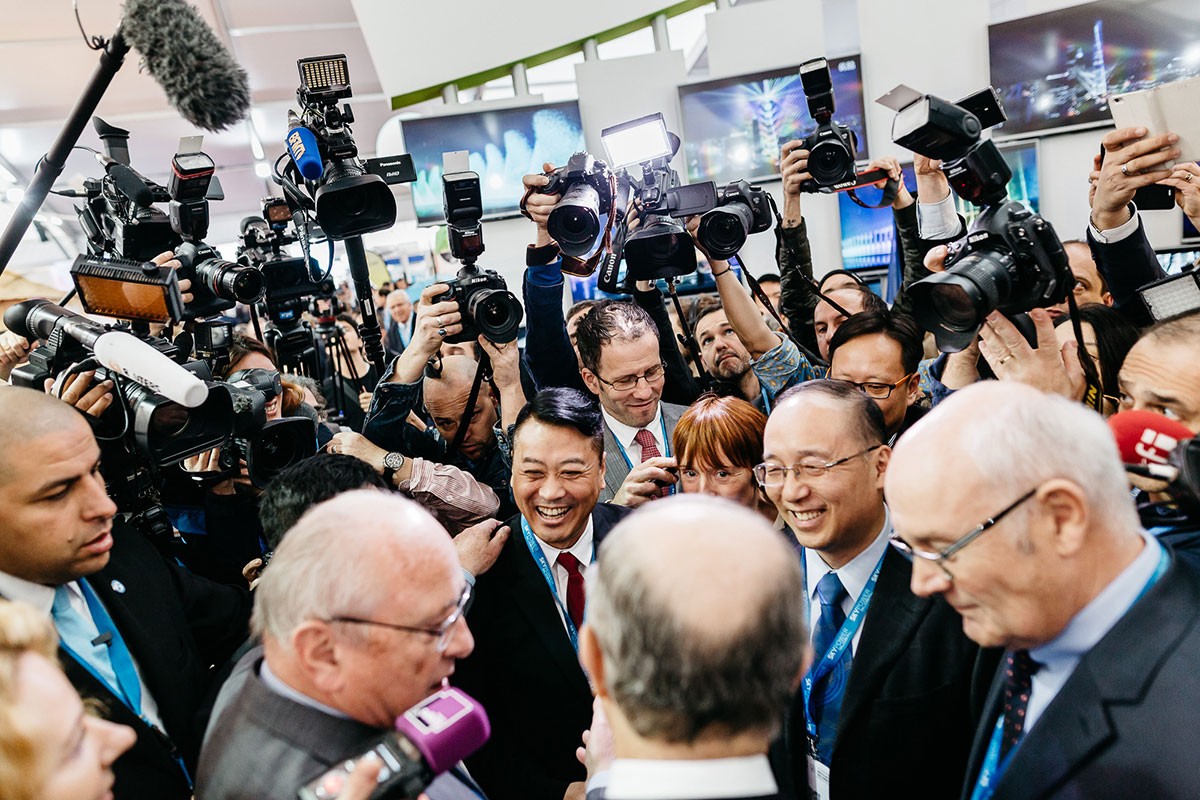 Laurent Fabius, président de la COP21 (…)